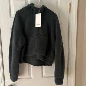 NWT Lululemon Scuba Oversized Half-Zip Fleece Hoodie